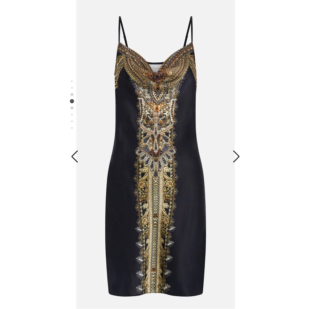 Camilla Short Bias Slip Its All Over Torero XS Silk